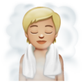 Person In Steamy Room Emoji Whatsapp