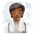 Person In Steamy Room Emoji Whatsapp