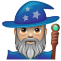 Man Mage Emoji Whatsapp
