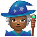Woman Mage Emoji Whatsapp