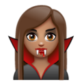 Woman Vampire Emoji Whatsapp