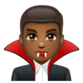 Man Vampire Emoji Whatsapp