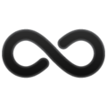Infinity Emoji Whatsapp