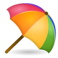 Umbrella On Ground Emoji Whatsapp