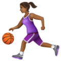 Woman Bouncing Ball Emoji Whatsapp