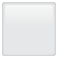 White Large Square Emoji Whatsapp