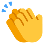 Clapping Hands Emoji Windows