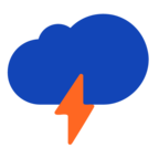 Cloud With Lightning Emoji Windows
