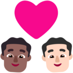 Couple With Heart Man Man Emoji Windows