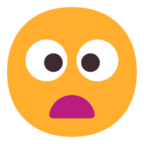 Frowning Face With Open Mouth Emoji Windows