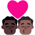Kiss Man Man Emoji Windows