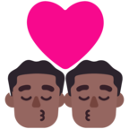 Kiss Man Man Emoji Windows