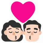 Kiss Woman Man Emoji Windows