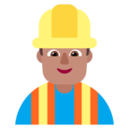 Man Construction Worker Emoji Windows
