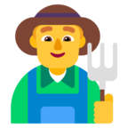 Man Farmer Emoji Windows
