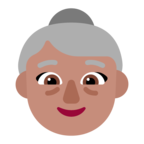 Old Woman Emoji Windows