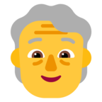 Older Person Emoji Windows