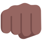 Oncoming Fist Emoji Windows