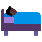 Person In Bed Emoji Windows