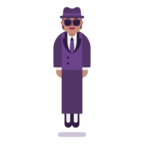 Person In Suit Levitating Emoji Windows