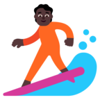 Person Surfing Emoji Windows