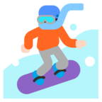 Snowboarder Emoji Windows