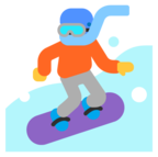 Snowboarder Emoji Windows