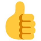 Thumbs Up Emoji Windows