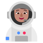 Woman Astronaut Emoji Windows