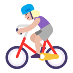 Woman Biking Emoji Windows