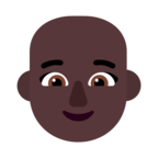 Woman Bald Emoji Windows
