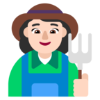Woman Farmer Emoji Windows