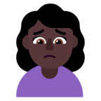 Woman Frowning Emoji Windows