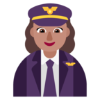 Woman Pilot Emoji Windows