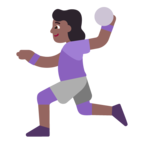 Woman Playing Handball Emoji Windows