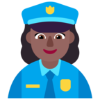 Woman Police Officer Emoji Windows