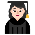 Woman Student Emoji Windows