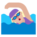 Woman Swimming Emoji Windows