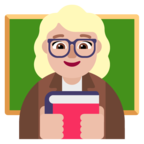Woman Teacher Emoji Windows