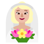 Woman With Veil Emoji Windows