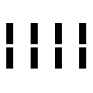 Cuneiform Numeric Sign Eight N14 Flat