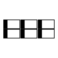 Cuneiform Numeric Sign Six N34 Flat