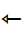 Leftwards Open-Headed Arrow