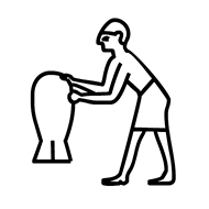 Egyptian Hieroglyph-#13542