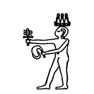 Egyptian Hieroglyph-#135FA