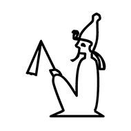 Egyptian Hieroglyph-#13673