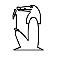 Egyptian Hieroglyph-#13852