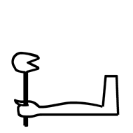 Egyptian Hieroglyph-#139DA