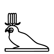 Egyptian Hieroglyph-#13CCB