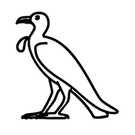 Egyptian Hieroglyph-#13CF2